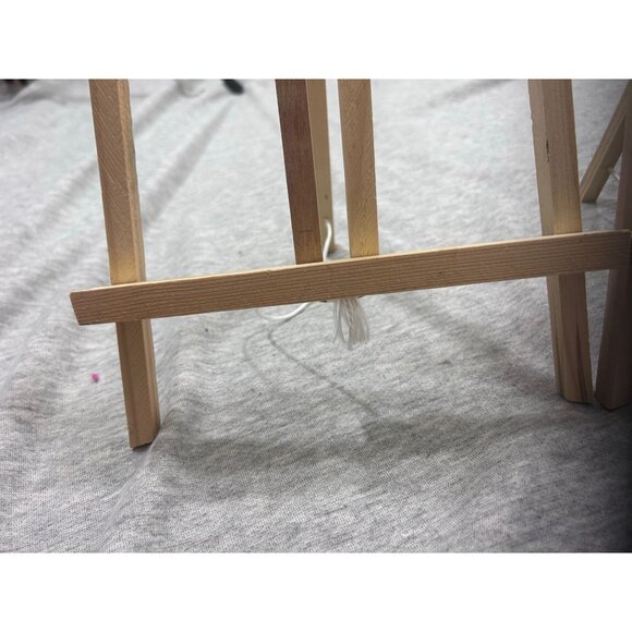A Frame Wooden Easel 14 inch Adjustable Wood Beige - Picture 4 of 6